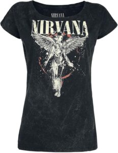 Camiseta Nirvana Angel para mujer