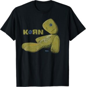 Camiseta negra Korn Issues Doll