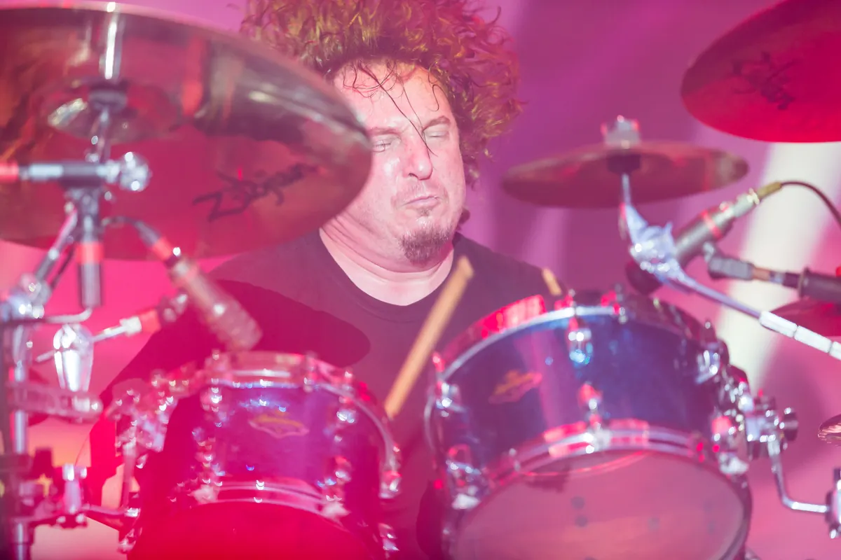 Deftones actuando en Rock am Ring en 2016